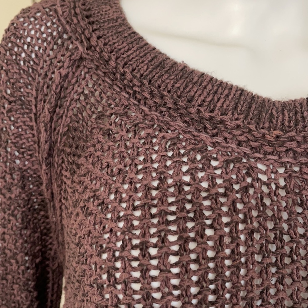 ❤️FREE People Sahara Star Open Knit Sweater. Size XS. P6/A812 - Picture 4 of 8